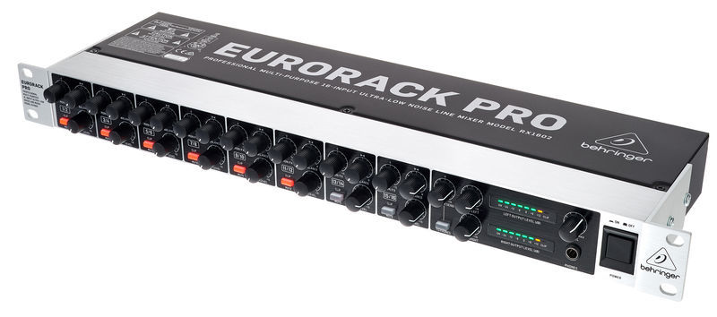 Behringer Eurorack Pro RX1602 ampli casque_location