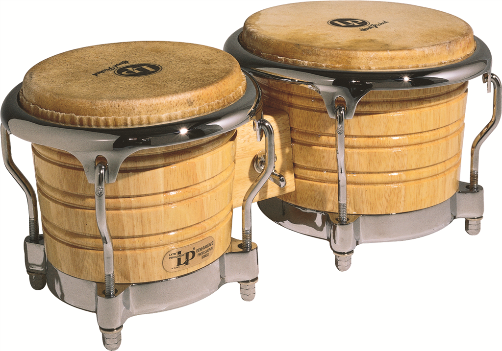 Latin Percussion Bongos bois Génération II avec stand_location