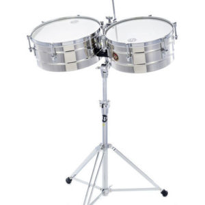 Latin Percussion Timbales Tito Puente 14″ et 15″_location