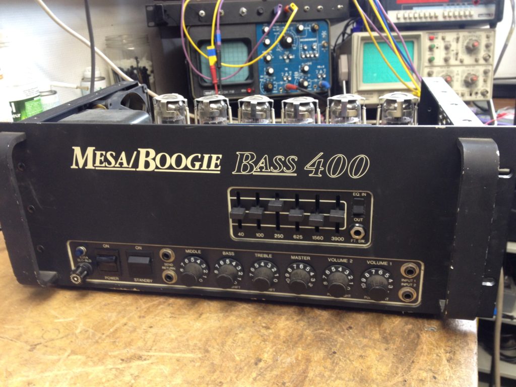 MesaBoogie Bass 400 réparation